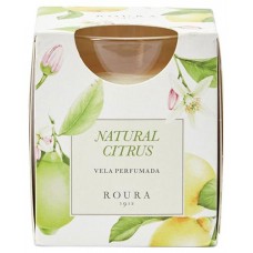 Свеча в стакане Roura Натуральный цитрус, 130 г (kastd) в магазинах Ашан