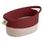 Корзинка Atmosphere of art плетеная хлопковая, 32х22х18 (kastd)