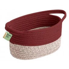 Корзинка Atmosphere of art плетеная хлопковая, 32х22х18 (kastd) в магазинах Ашан