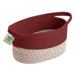 Корзинка Atmosphere of art плетеная хлопковая, 28х18х16см (kastd)