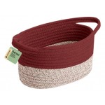 Корзинка Atmosphere of art плетеная хлопковая, 24х14х14см (kastd)