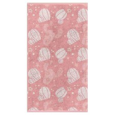 Полотенце DM Люкс махровое розовое, 50х90 см (kastd) в магазинах Ашан