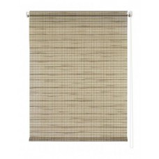 Штора рулонная Уют Рига коричневая, 70х175 см (kastd) в магазинах Ашан