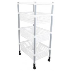 Контейнер для овощей Полимербыт на колесах 4-х секционный (kastd) в магазинах Ашан