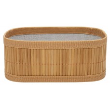 Корзина стеллажная Natural House бамбук, 20х10х8 см (kastd) в магазинах Ашан