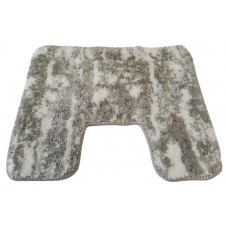Коврик для туалета Deco Marble grey, 50x40 см (kastd) в магазинах Ашан