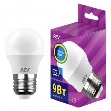 Лампа светодиодная шар REV G45 9Вт E27 2700K 720Лм (kastd) в магазинах Ашан