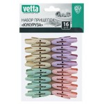 Набор прищепок Vetta Кукуруза, 16 шт (kastd)