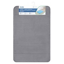 Коврик для ванной Вилина Велюр, 60х100 см (kastd) в магазинах Ашан