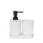 Набор аксессуаров для ванной HomeQueen Basic пластик (kastd) Набор аксессуаров для ванной HomeQueen Basic пластик (kastd)