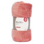 Плед Actuel розовый, 180х220 см (kastd)