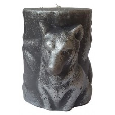 Свеча парафиновая Волк серый, 88 см (kastd) в магазинах Ашан