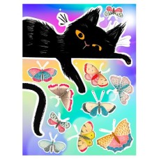 Наклейки для стекла Артэ Нуэво Котики, 30х40 см (kastd) в магазинах Ашан