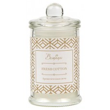 Свеча арома Вещины Fresh Cotton (kastd) в магазинах Ашан