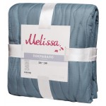 Покрывало Melissa двустороннее стеганное Кора однотонное, 200х215 см (kastd)