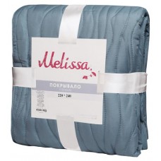 Покрывало Melissa двустороннее стеганное Кора однотонное, 200х215 см (kastd) в магазинах Ашан
