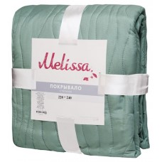 Покрывало Melissa двустороннее стеганное Кора однотонное, 150х215 см (kastd) в магазинах Ашан