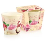 Свеча ароматизированная в стакане Bartek candles Шоколадный рай, 9х8,5 см, 1 шт (kastd)