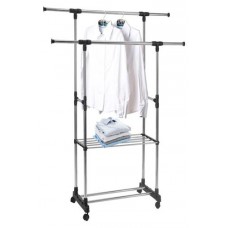 Вешалка напольная Capo Grande на колесиках, 89х43х90 см (kastd) в магазинах Ашан