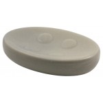 Мыльница керамическая бежевая, 13,5х8,9х3 см (kastd) Мыльница керамическая бежевая, 13,5х8,9х3 см (kastd)