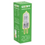 Лампа галогенная СТАРТ 20W G4 12V (kastd)