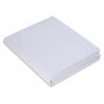 Простыня 1,5-спальная Guten Morgen махровая белая, 150х220 см (kastd)