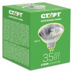 Лампа галогенная СТАРТ 35W GU5,3 MR16 12V (kastd)