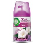 Сменный баллон для освежителя воздуха AirWick Нежность шелка и лилии, 250 мл (kastd)