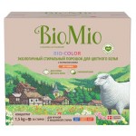 Стиральный порошок BioMio для цветного белья с экстрактом хлопка, 1,5 кг (kastd)