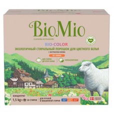 Стиральный порошок BioMio для цветного белья с экстрактом хлопка, 1,5 кг (kastd) в магазинах Ашан