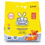 Стиральный порошок для детского белья Ушастый нянь, 2,4 кг (kastd) Стиральный порошок для детского белья Ушастый нянь, 2,4 кг (kastd)