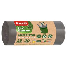 Мешки для мусора Paclan For Nature Multipop 35 л, 30 шт (kastd) в магазинах Ашан