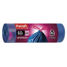 Мешки для мусора с тесьмой Paclan Premium 60 л, 10 шт (kastd) в магазинах Ашан