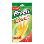 Перчатки резиновые Paclan универсальные, размер L (kastd) Перчатки резиновые Paclan универсальные, размер L (kastd)