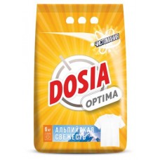 Стиральный порошок Dosia Optima Альпийская свежесть, 6 кг (kastd) в магазинах Ашан