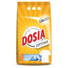 Стиральный порошок Dosia Optima Альпийская свежесть, 8 кг (kastd) в магазинах Ашан