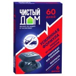 Ловушка от тараканов Чистый дом Усиленная формула, 6 шт (kastd) Ловушка от тараканов Чистый дом Усиленная формула, 6 шт (kastd)