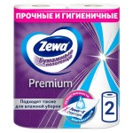 Бумажные полотенца Zewa Premium, 2 рулона (kastd)