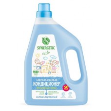 Кондиционер-ополаскиватель для белья Synergetic Бескрайний океан, 1,5 л, 50 стирок (kastd) в магазинах Ашан