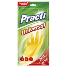 Перчатки хозяйственные Paclan Universal, р S (kastd) в магазинах Ашан
