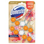 Арома-блок для очищения унитаза Domestos Aroma Lux Duo Экзотический букет блокировка неприятного запаха, 50 г (kastd)