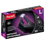 Перчатки хозяйственные PACLAN нитриловые р L, 50 шт (kastd) Перчатки хозяйственные PACLAN нитриловые р L, 50 шт (kastd)