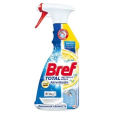 Чистящее средство для ванной Бреф Total Лимонная свежесть, 500 мл (kastd) в магазинах Ашан