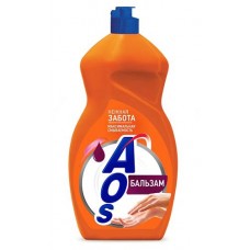Средство для мытья посуды Aos Бальзам, 1,3 л (kastd) в магазинах Ашан