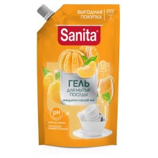 Гель для мытья посуды Sanita Мандарин, 900 г (kastd) в магазинах Ашан