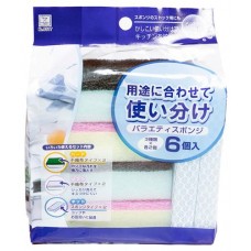 Губка кухонная Kokubo, 6 шт (kastd) в магазинах Ашан