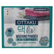 Стиральный порошок Ottaku Концентрированный универсальный 5in1 Effect с пятновыводителем, 0,9 кг (kastd) в магазинах Ашан