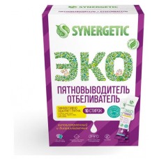 Отбеливатель-пятновыводитель Synergetic 10 стирок, 250 г (kastd) в магазинах Ашан