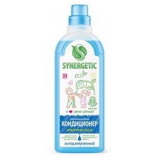 Кондиционер для белья Synergetic Утренняя роса 33 стирки, 1 л (kastd) в магазинах Ашан