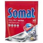 Таблетки для посудомоечных машин Somat Экстра, 45 шт (kastd) Таблетки для посудомоечных машин Somat Экстра, 45 шт (kastd)